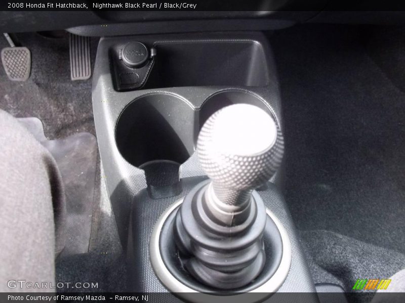Nighthawk Black Pearl / Black/Grey 2008 Honda Fit Hatchback