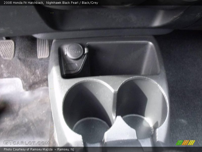 Nighthawk Black Pearl / Black/Grey 2008 Honda Fit Hatchback