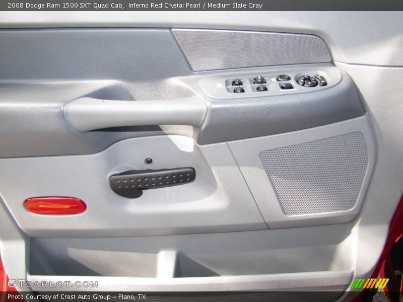 Inferno Red Crystal Pearl / Medium Slate Gray 2008 Dodge Ram 1500 SXT Quad Cab