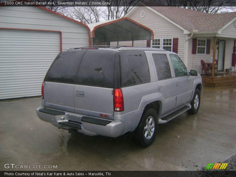 Silvermist Metallic / Stone Gray 2000 GMC Yukon Denali 4x4