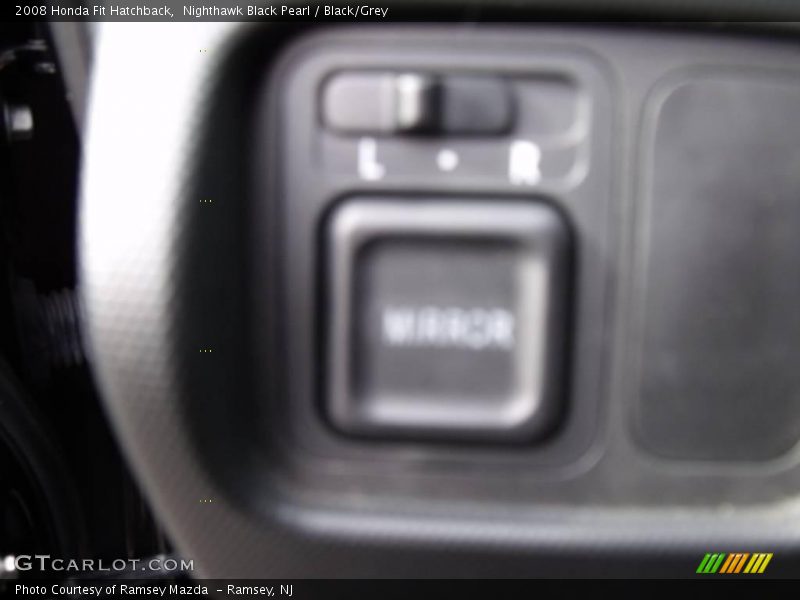 Nighthawk Black Pearl / Black/Grey 2008 Honda Fit Hatchback