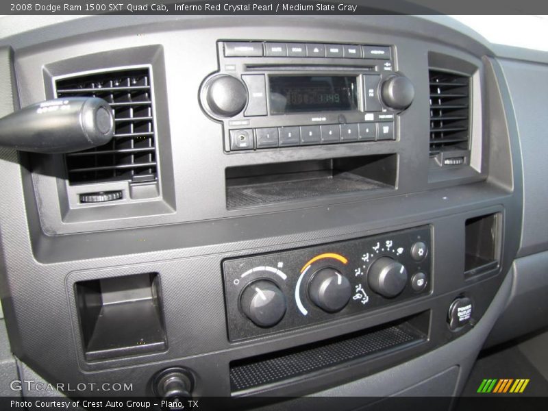 Inferno Red Crystal Pearl / Medium Slate Gray 2008 Dodge Ram 1500 SXT Quad Cab