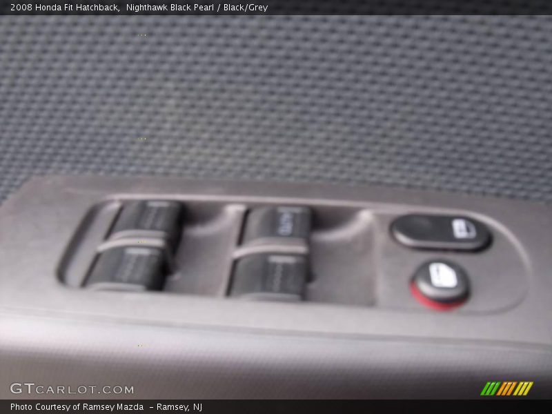 Nighthawk Black Pearl / Black/Grey 2008 Honda Fit Hatchback