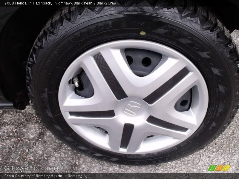 Nighthawk Black Pearl / Black/Grey 2008 Honda Fit Hatchback
