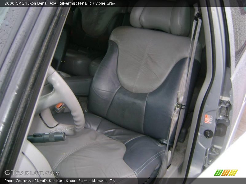 Silvermist Metallic / Stone Gray 2000 GMC Yukon Denali 4x4