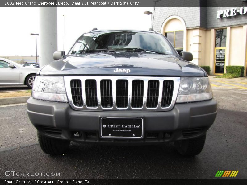 Steel Blue Pearlcoat / Dark Slate Gray 2003 Jeep Grand Cherokee Laredo