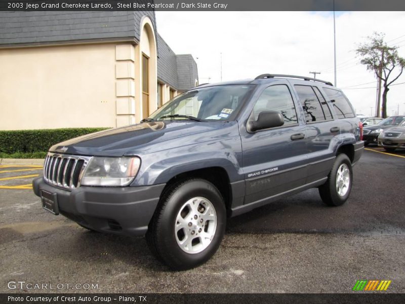 Steel Blue Pearlcoat / Dark Slate Gray 2003 Jeep Grand Cherokee Laredo