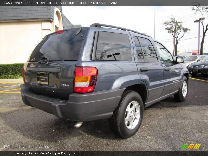 Steel Blue Pearlcoat / Dark Slate Gray 2003 Jeep Grand Cherokee Laredo