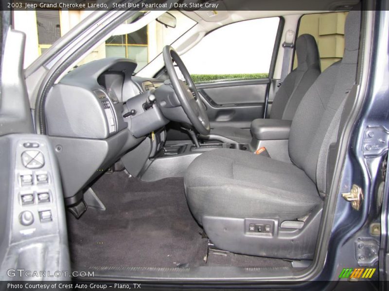 Steel Blue Pearlcoat / Dark Slate Gray 2003 Jeep Grand Cherokee Laredo