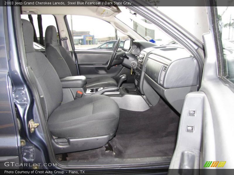 Steel Blue Pearlcoat / Dark Slate Gray 2003 Jeep Grand Cherokee Laredo