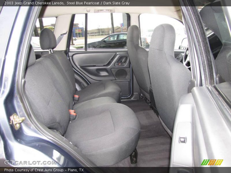 Steel Blue Pearlcoat / Dark Slate Gray 2003 Jeep Grand Cherokee Laredo