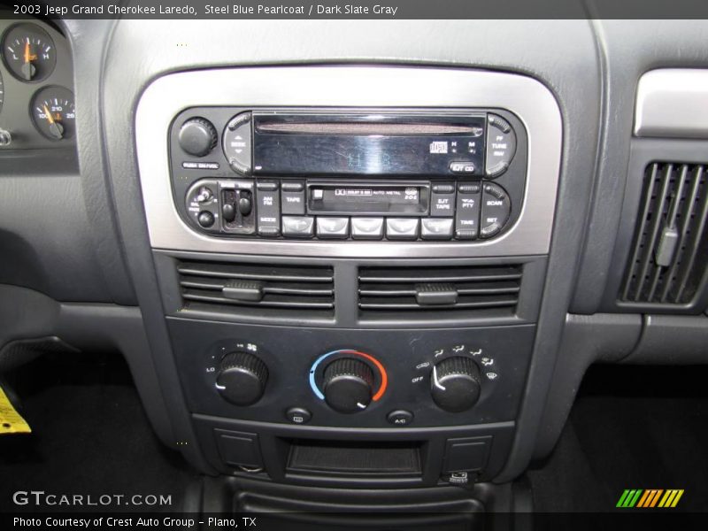 Steel Blue Pearlcoat / Dark Slate Gray 2003 Jeep Grand Cherokee Laredo