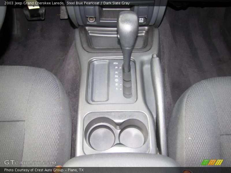 Steel Blue Pearlcoat / Dark Slate Gray 2003 Jeep Grand Cherokee Laredo