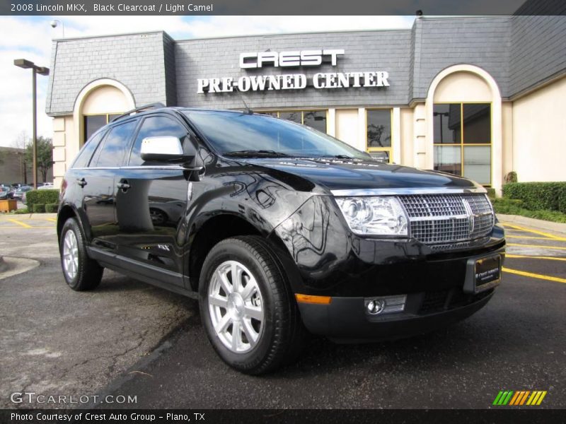 Black Clearcoat / Light Camel 2008 Lincoln MKX