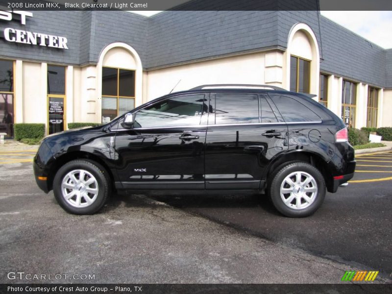 Black Clearcoat / Light Camel 2008 Lincoln MKX