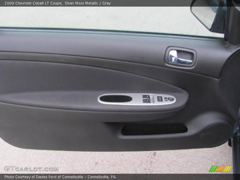 Silver Moss Metallic / Gray 2009 Chevrolet Cobalt LT Coupe