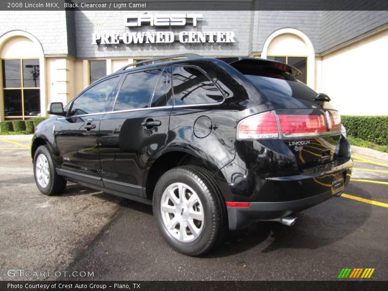 Black Clearcoat / Light Camel 2008 Lincoln MKX