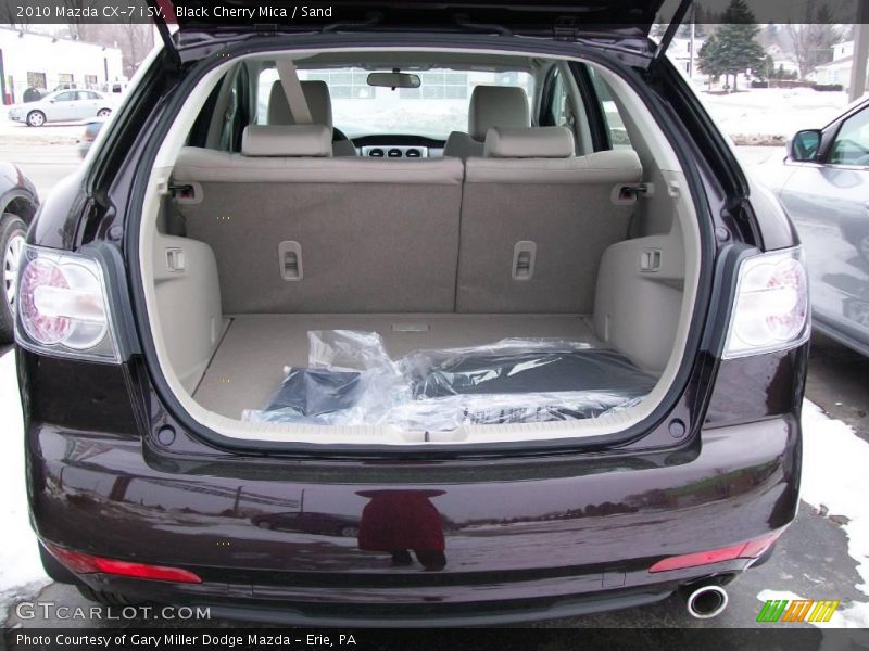 Black Cherry Mica / Sand 2010 Mazda CX-7 i SV