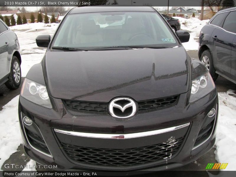 Black Cherry Mica / Sand 2010 Mazda CX-7 i SV