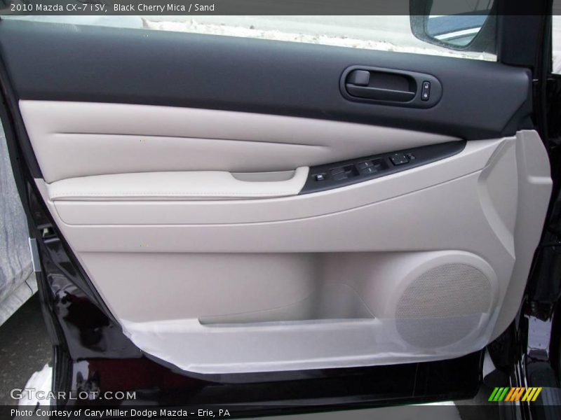 Black Cherry Mica / Sand 2010 Mazda CX-7 i SV