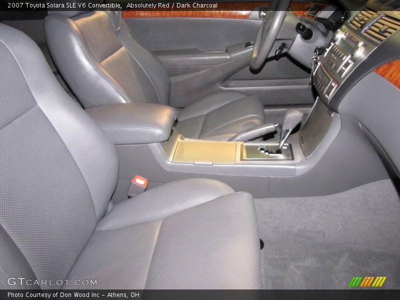 Absolutely Red / Dark Charcoal 2007 Toyota Solara SLE V6 Convertible