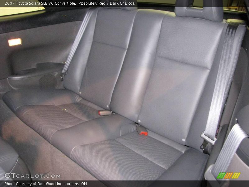 Absolutely Red / Dark Charcoal 2007 Toyota Solara SLE V6 Convertible