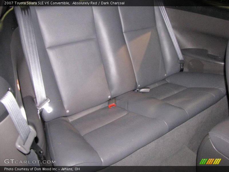Absolutely Red / Dark Charcoal 2007 Toyota Solara SLE V6 Convertible