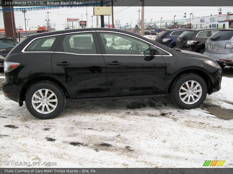 Brilliant Black / Black 2010 Mazda CX-7 i SV