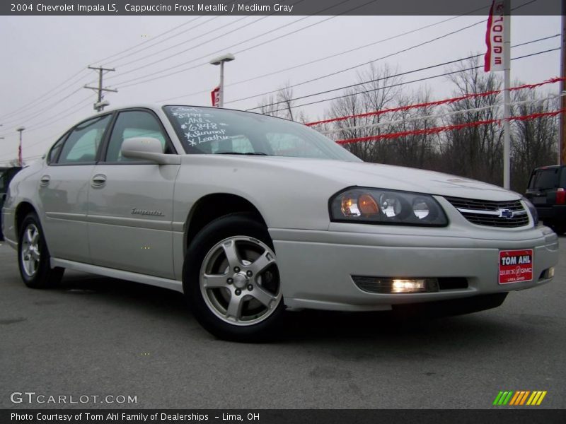 Cappuccino Frost Metallic / Medium Gray 2004 Chevrolet Impala LS