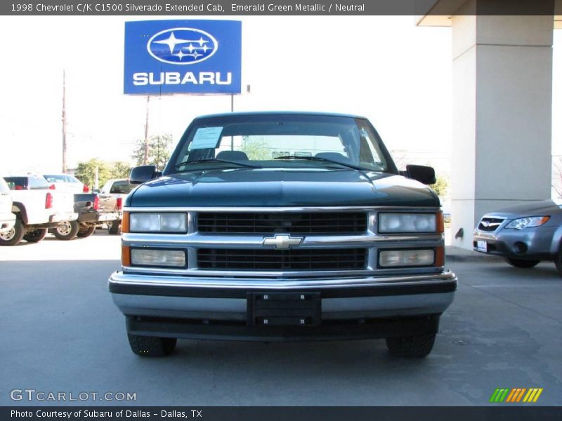 Emerald Green Metallic / Neutral 1998 Chevrolet C/K C1500 Silverado Extended Cab