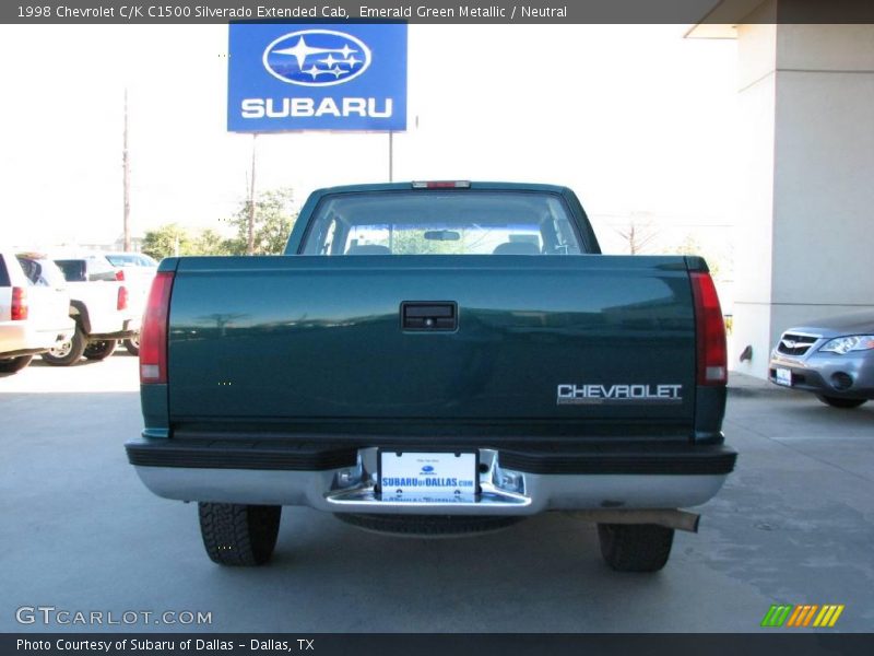 Emerald Green Metallic / Neutral 1998 Chevrolet C/K C1500 Silverado Extended Cab