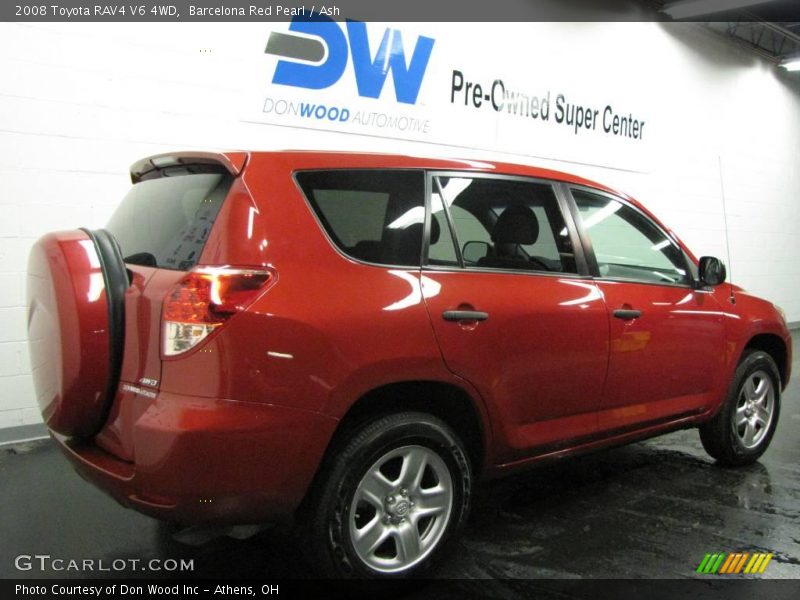 Barcelona Red Pearl / Ash 2008 Toyota RAV4 V6 4WD