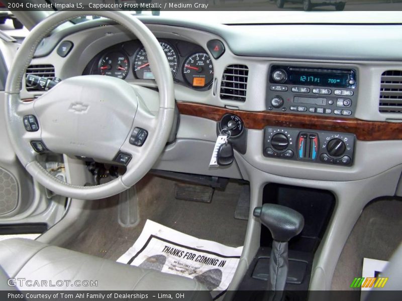 Cappuccino Frost Metallic / Medium Gray 2004 Chevrolet Impala LS