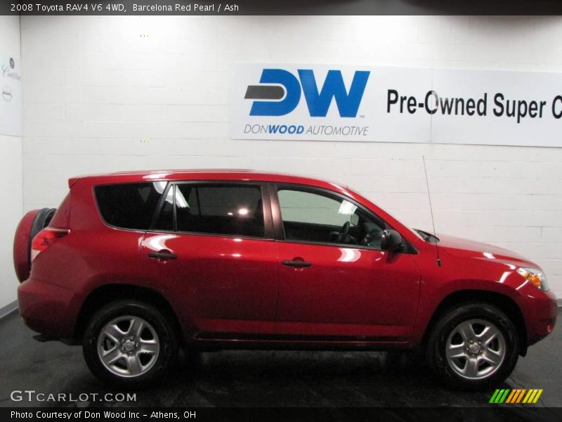 Barcelona Red Pearl / Ash 2008 Toyota RAV4 V6 4WD