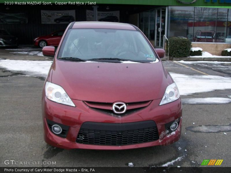 Copper Red Mica / Sand 2010 Mazda MAZDA5 Sport