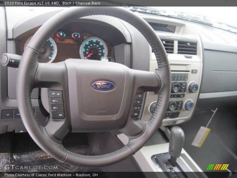 Black / Charcoal Black 2010 Ford Escape XLT V6 4WD