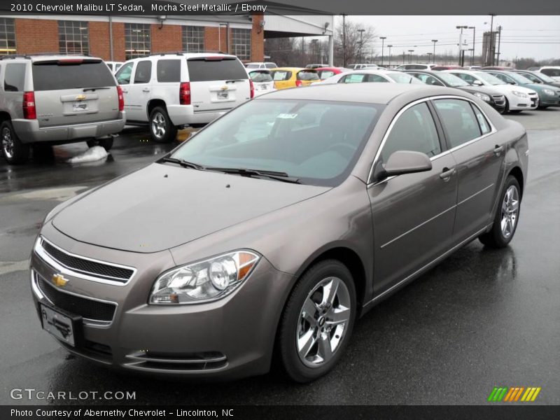 Mocha Steel Metallic / Ebony 2010 Chevrolet Malibu LT Sedan
