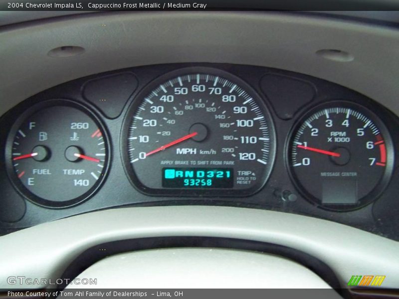 Cappuccino Frost Metallic / Medium Gray 2004 Chevrolet Impala LS