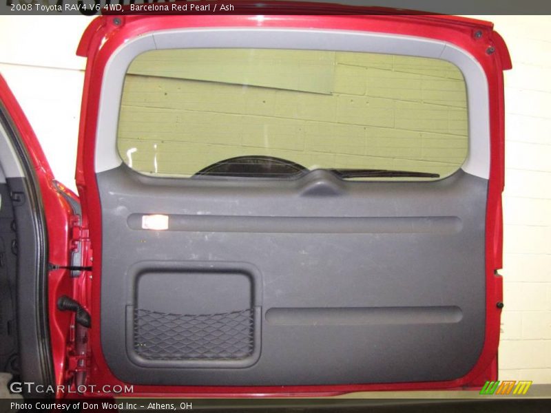 Barcelona Red Pearl / Ash 2008 Toyota RAV4 V6 4WD