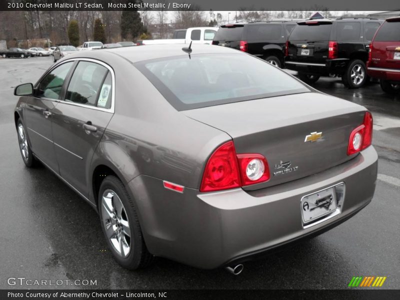 Mocha Steel Metallic / Ebony 2010 Chevrolet Malibu LT Sedan