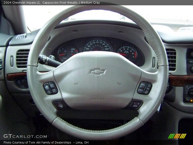 Cappuccino Frost Metallic / Medium Gray 2004 Chevrolet Impala LS