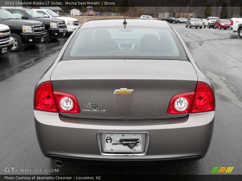 Mocha Steel Metallic / Ebony 2010 Chevrolet Malibu LT Sedan