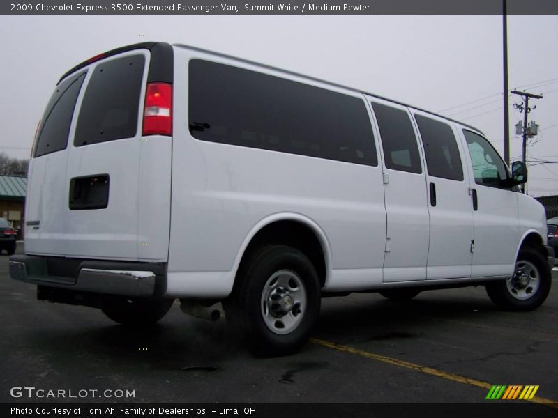 Summit White / Medium Pewter 2009 Chevrolet Express 3500 Extended Passenger Van