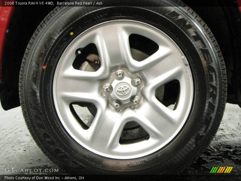 Barcelona Red Pearl / Ash 2008 Toyota RAV4 V6 4WD