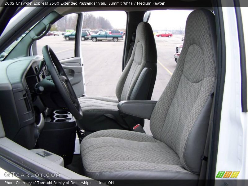 Summit White / Medium Pewter 2009 Chevrolet Express 3500 Extended Passenger Van
