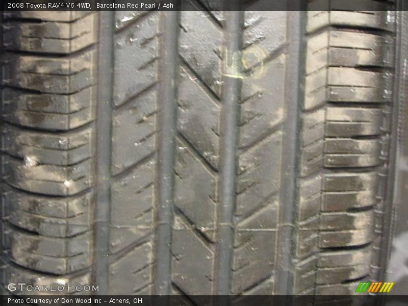 Barcelona Red Pearl / Ash 2008 Toyota RAV4 V6 4WD