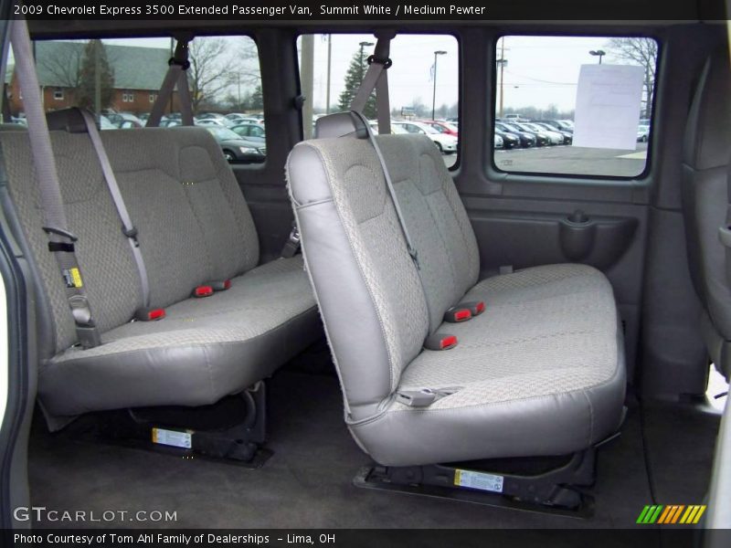 Summit White / Medium Pewter 2009 Chevrolet Express 3500 Extended Passenger Van