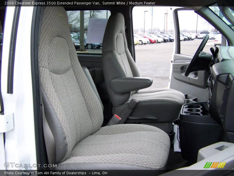 Summit White / Medium Pewter 2009 Chevrolet Express 3500 Extended Passenger Van