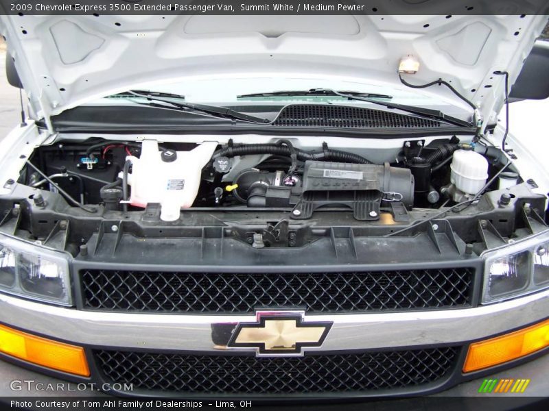 Summit White / Medium Pewter 2009 Chevrolet Express 3500 Extended Passenger Van