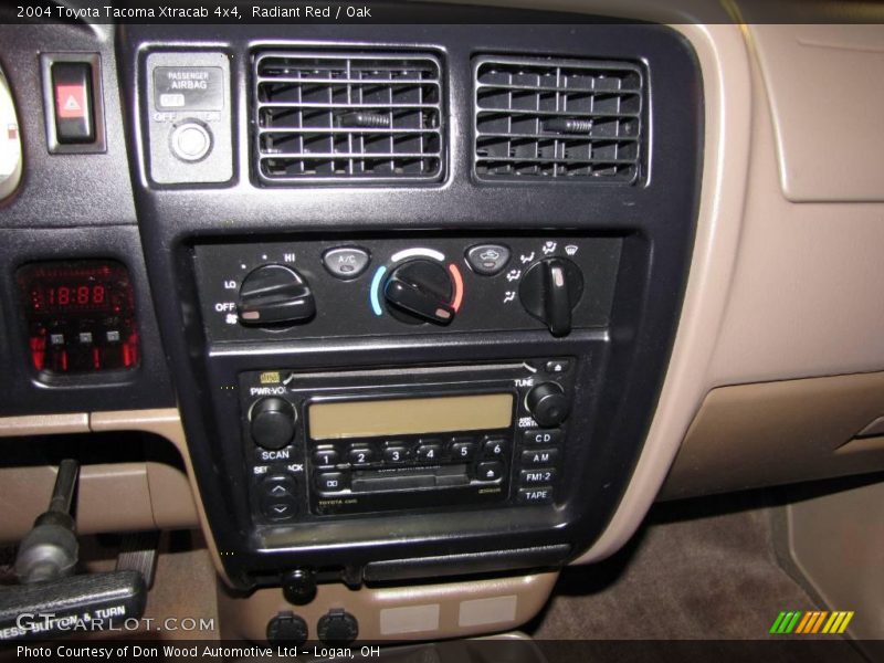 Radiant Red / Oak 2004 Toyota Tacoma Xtracab 4x4